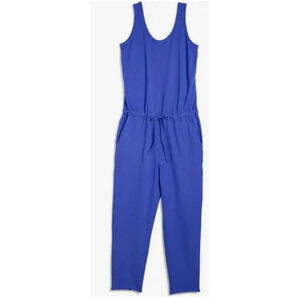 New RARE Frank & Eileen Blue Bird Sleeveless Jumpsuit S